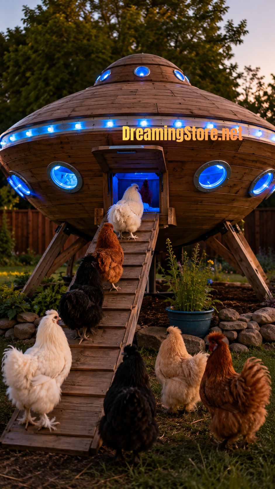 UFO Chicken Coop