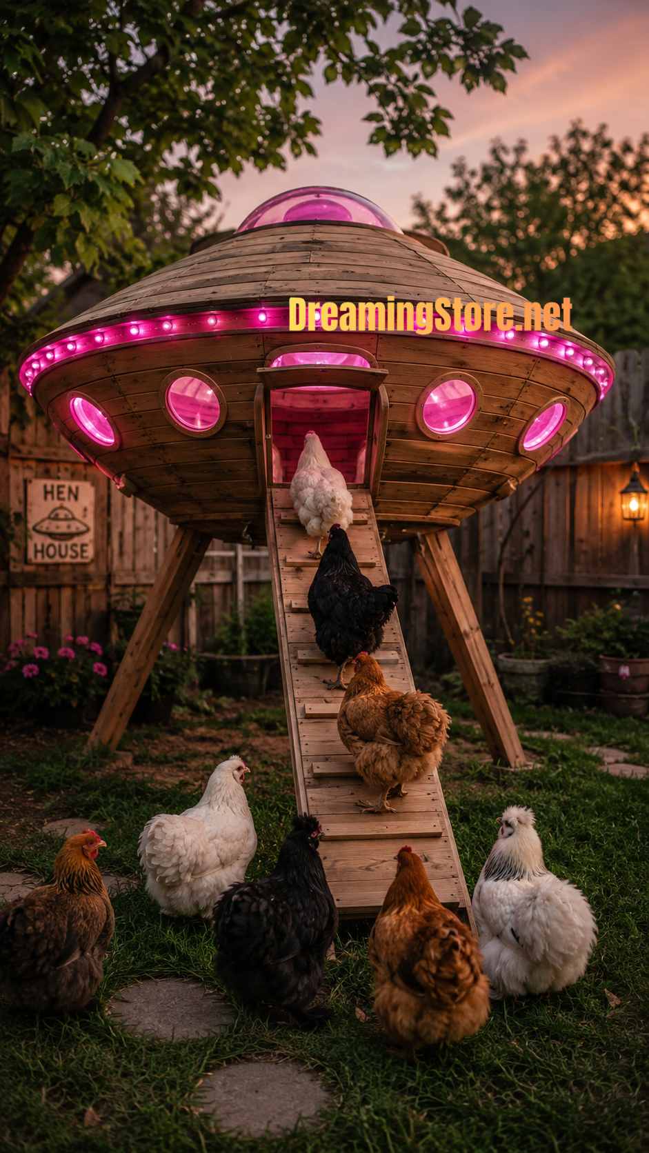 UFO Chicken Coop