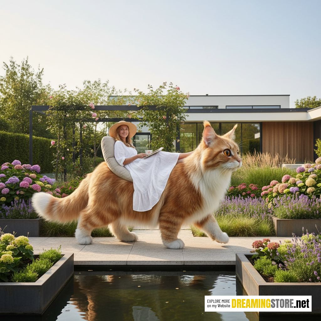 walking cat recliner