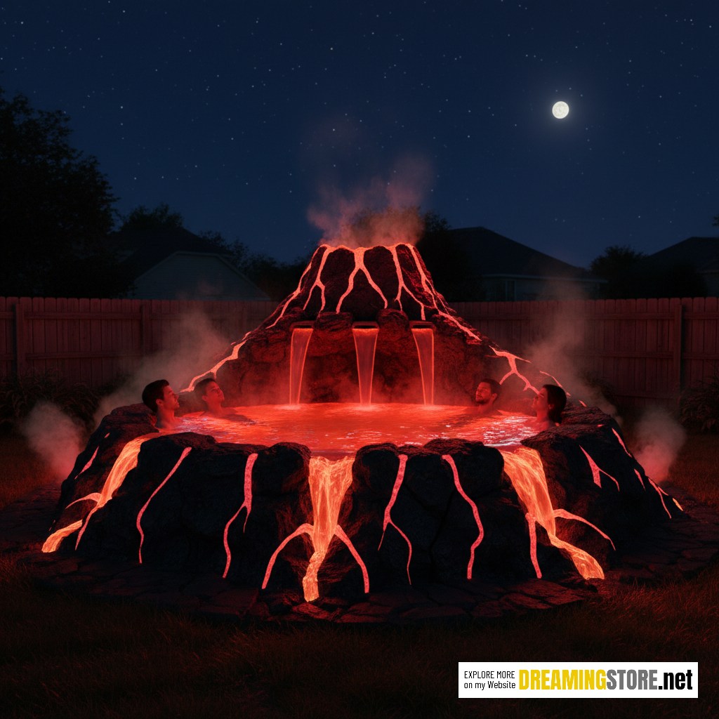Volcano hot tubs