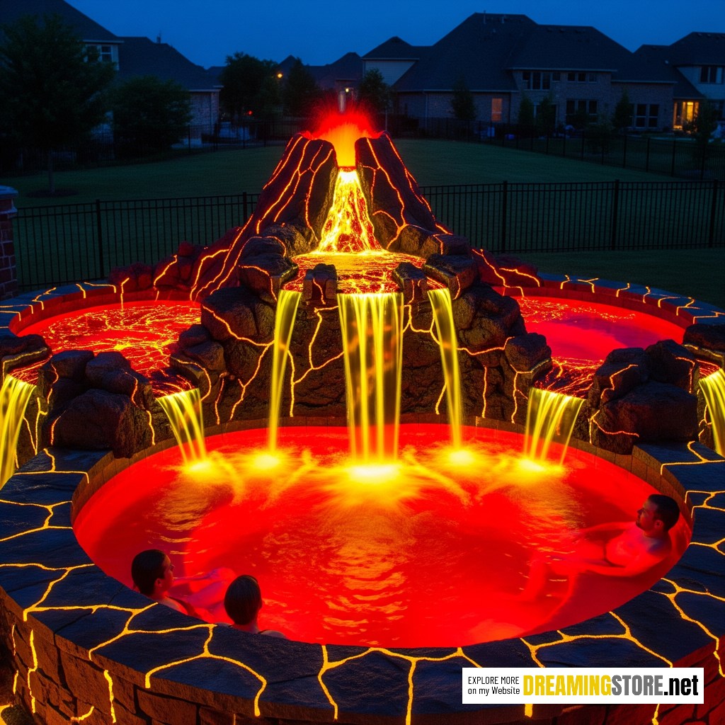 Volcano hot tubs