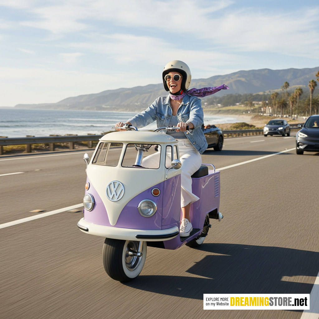 Volkswagen Hippy Bus Scooter