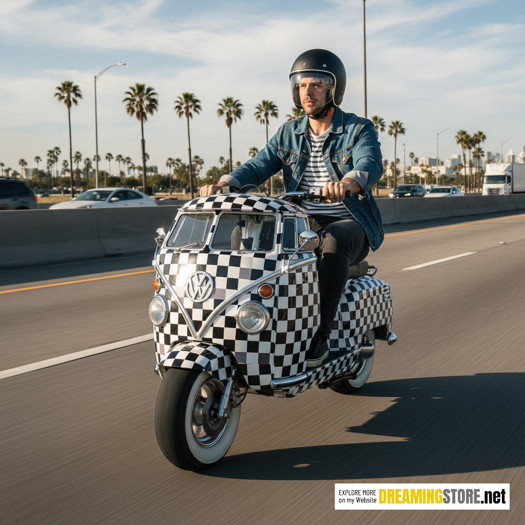 VW Hippy Bus Scooters