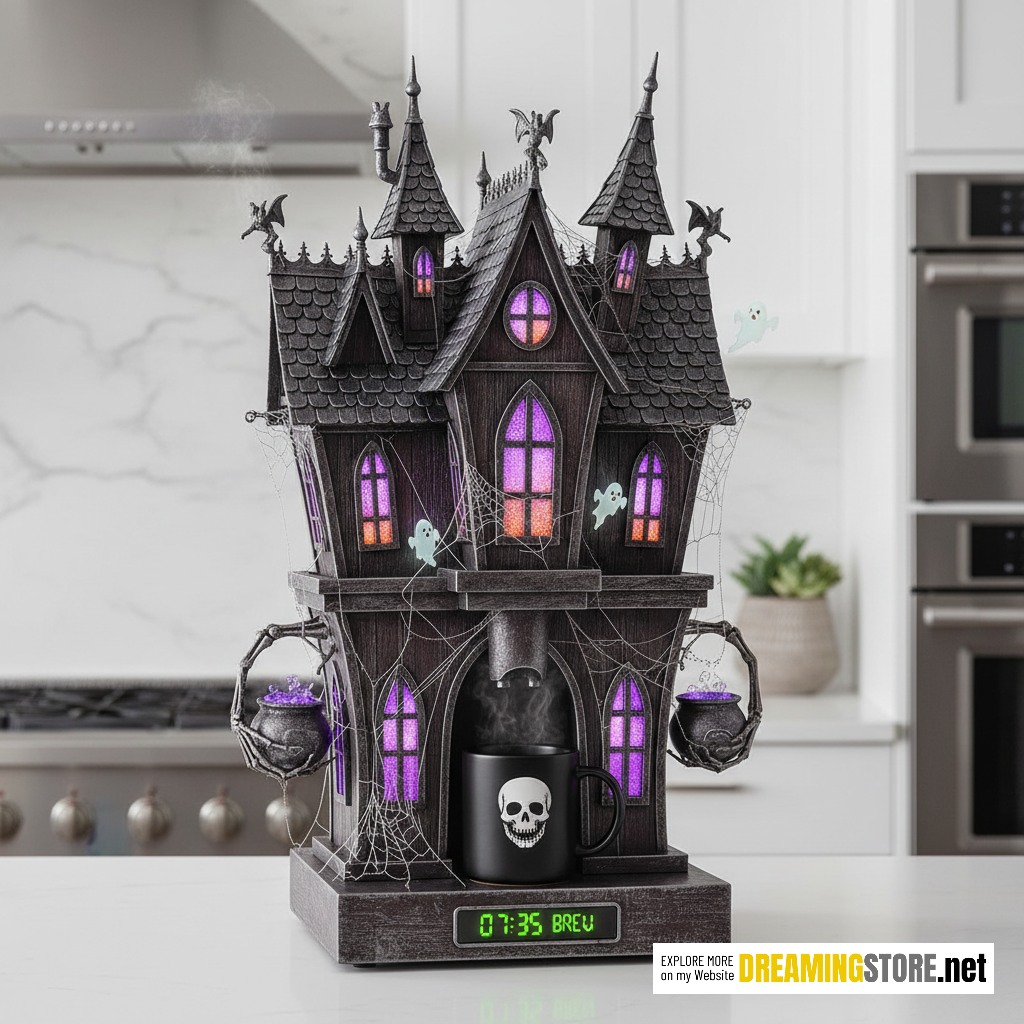 haunted house coffee machine