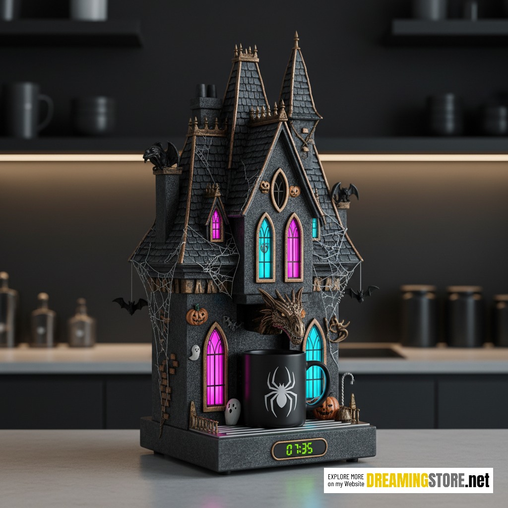 haunted house coffee machine
