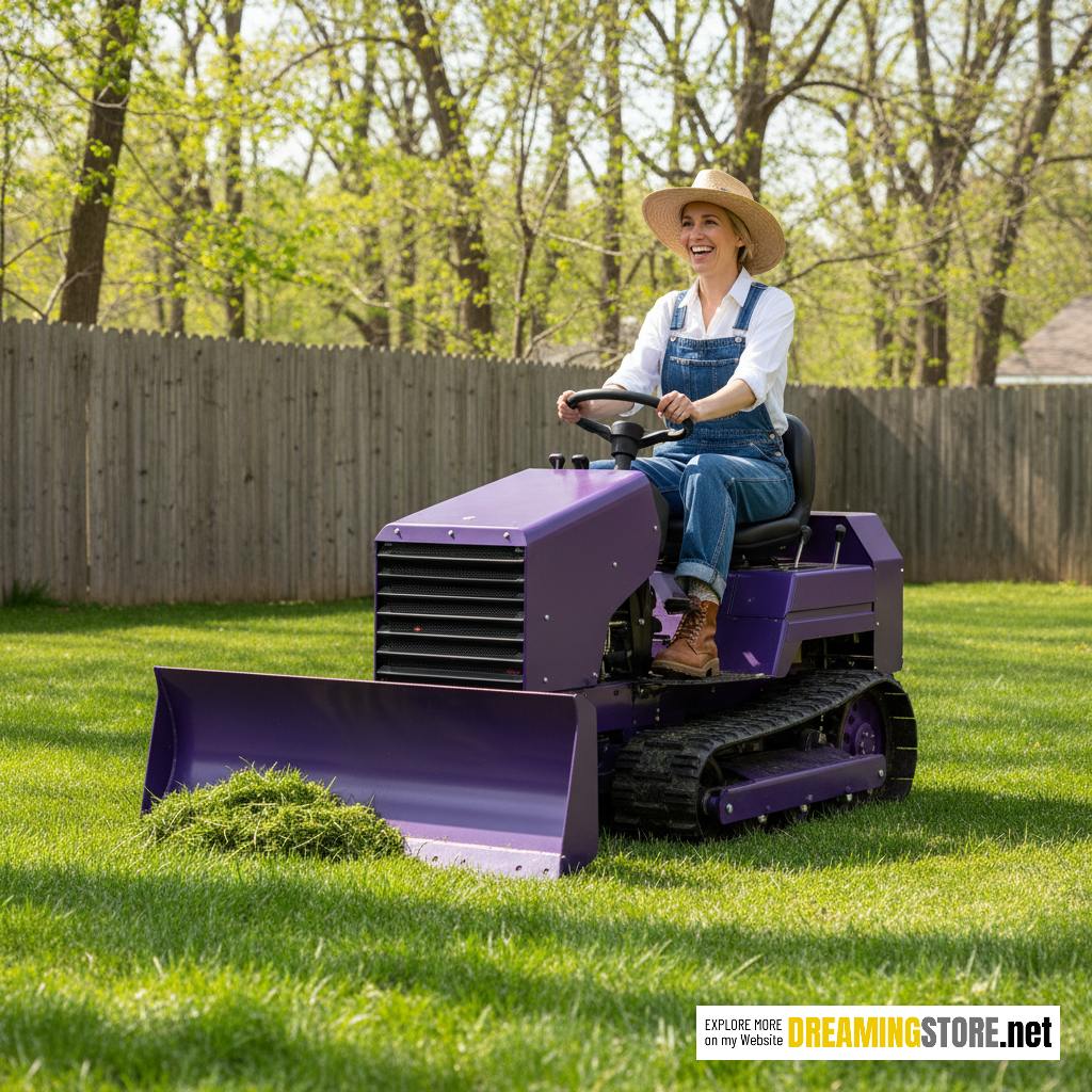 bulldozer lawn mowers