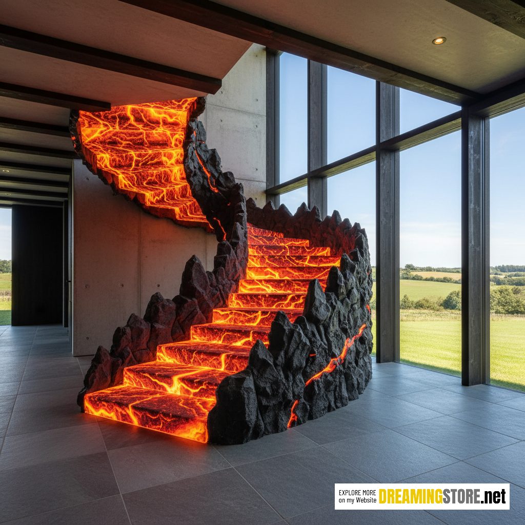 lava staircase