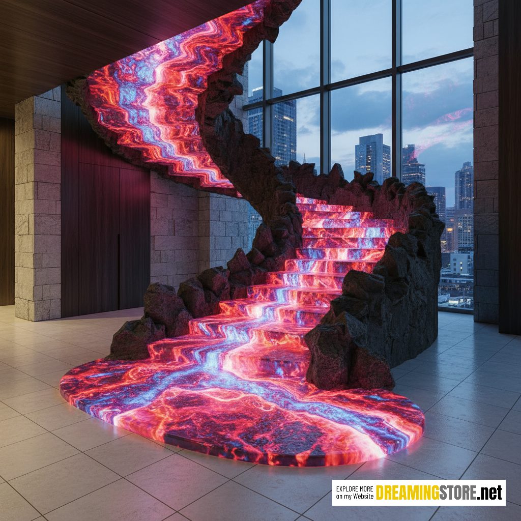 lava staircase