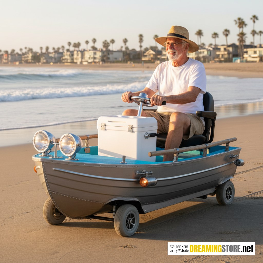 fishing boat mobility scooters