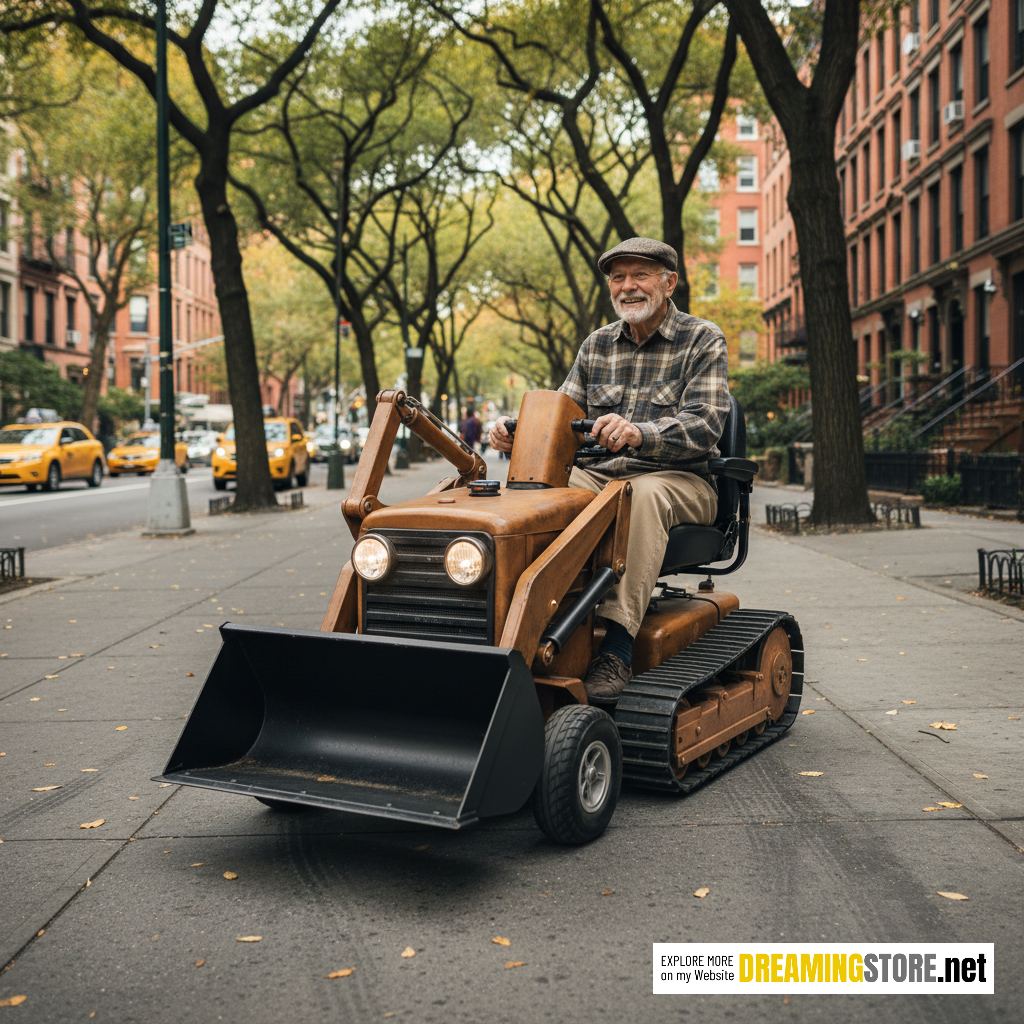 bulldozer mobility scooter