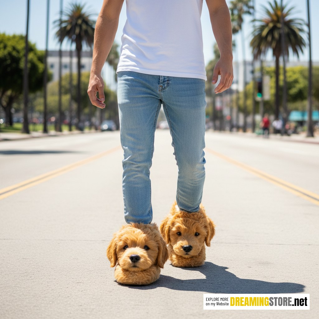 golden retriever head boots