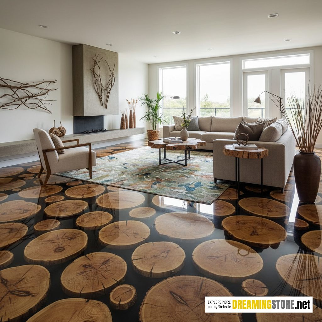 log end epoxy flooring