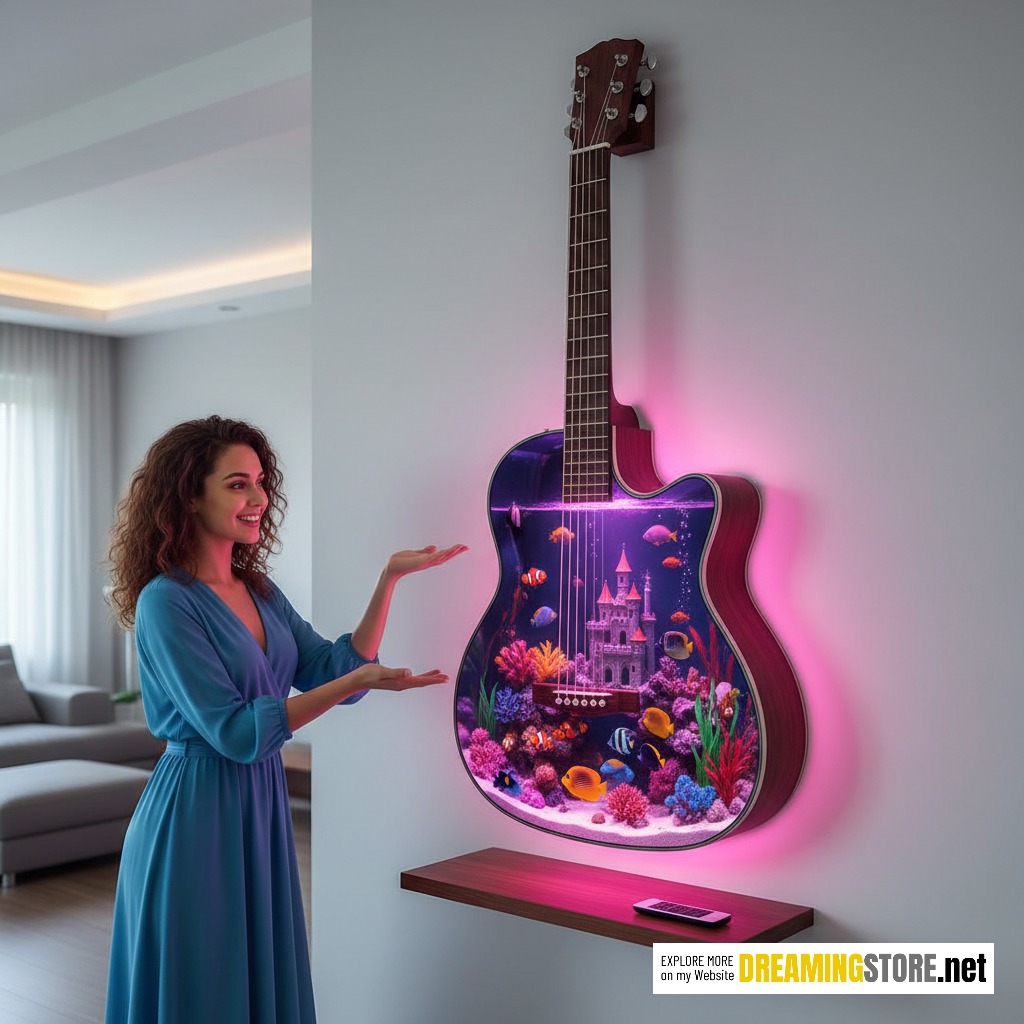 guitar aquarium