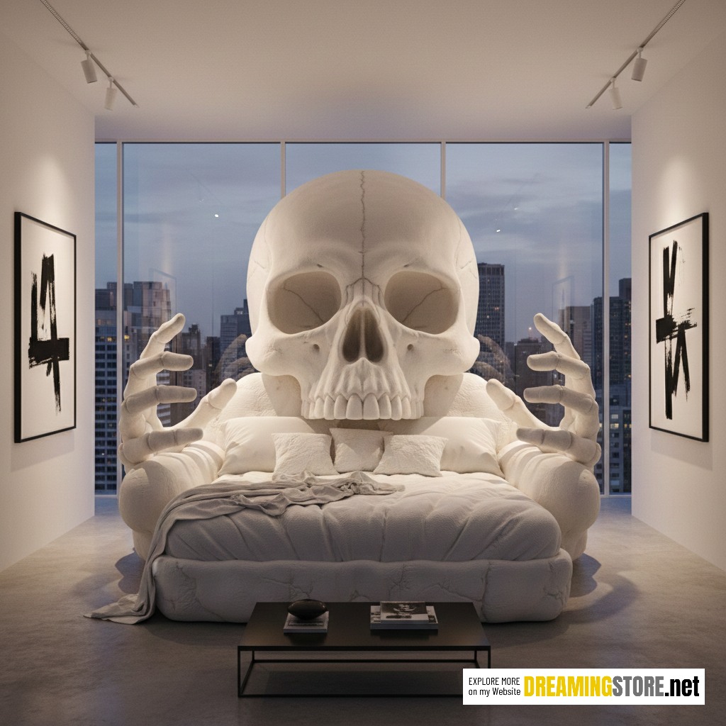 Skull-shaped Lounger