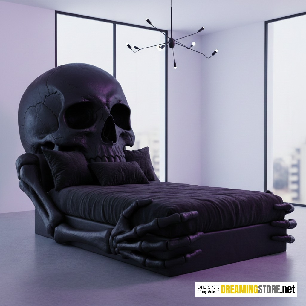 Skull-shaped Lounger