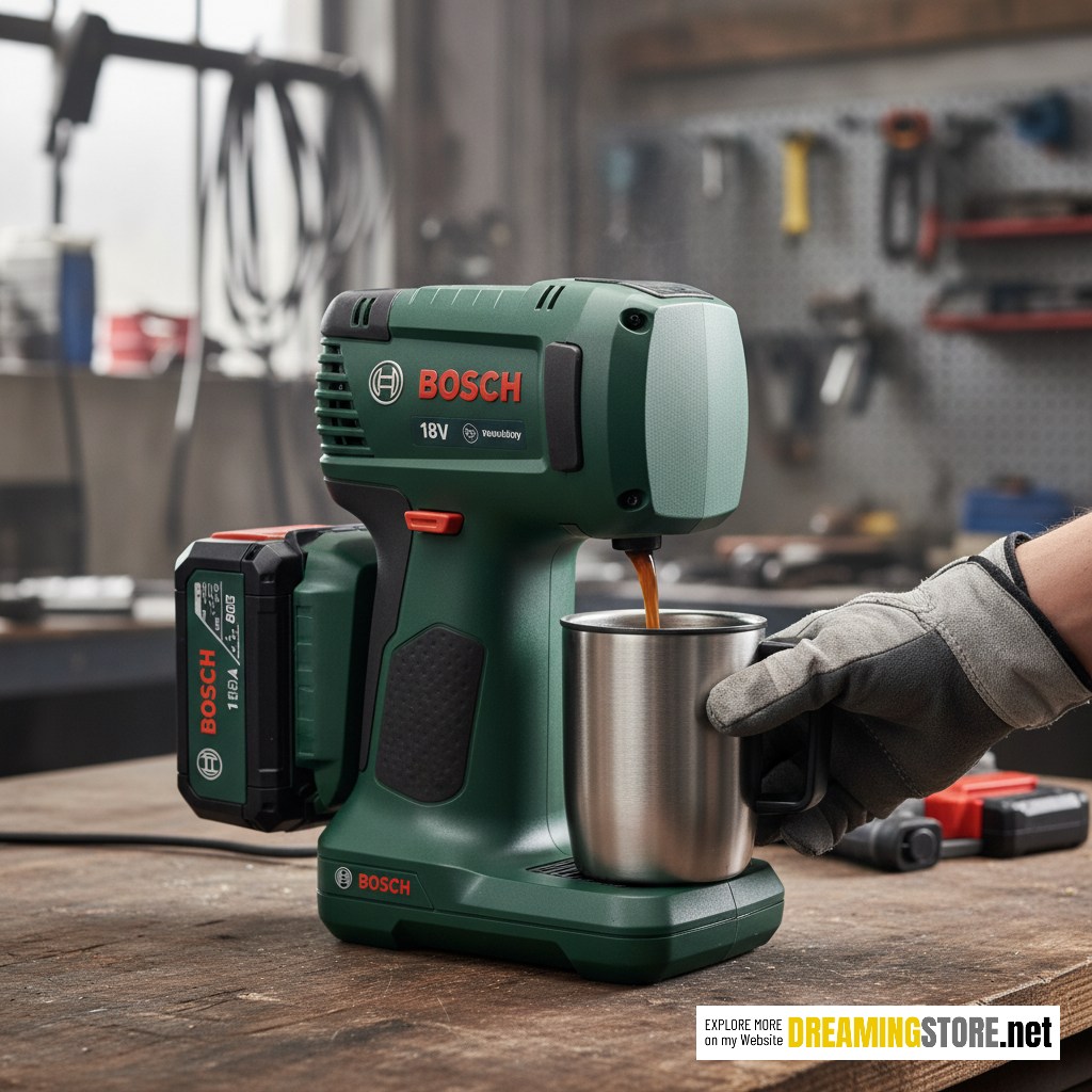power tool battery coffee makers
