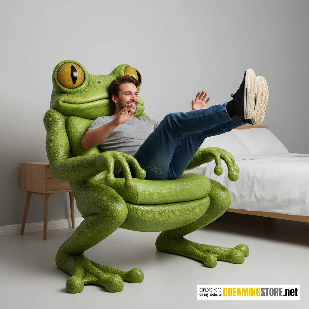 hopping frog recliner chair