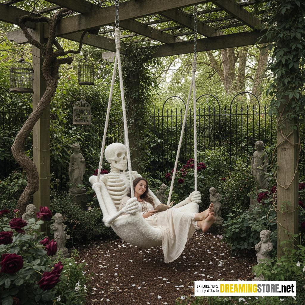 Skeleton Swing Lounger