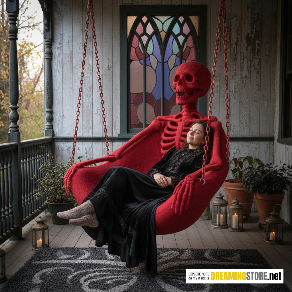 Skeleton Shaped Swing