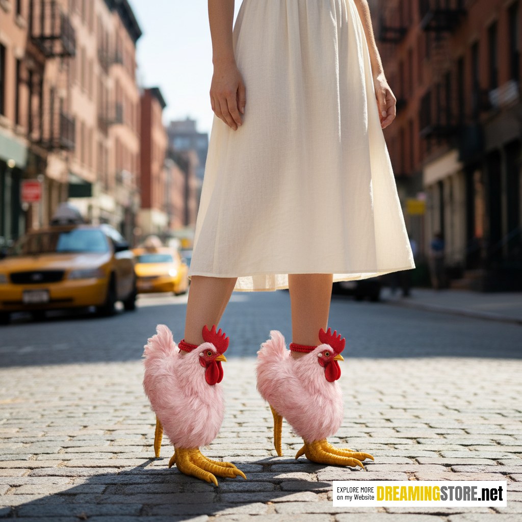 chicken high heels
