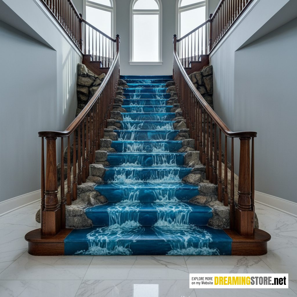 epoxy river staircases
