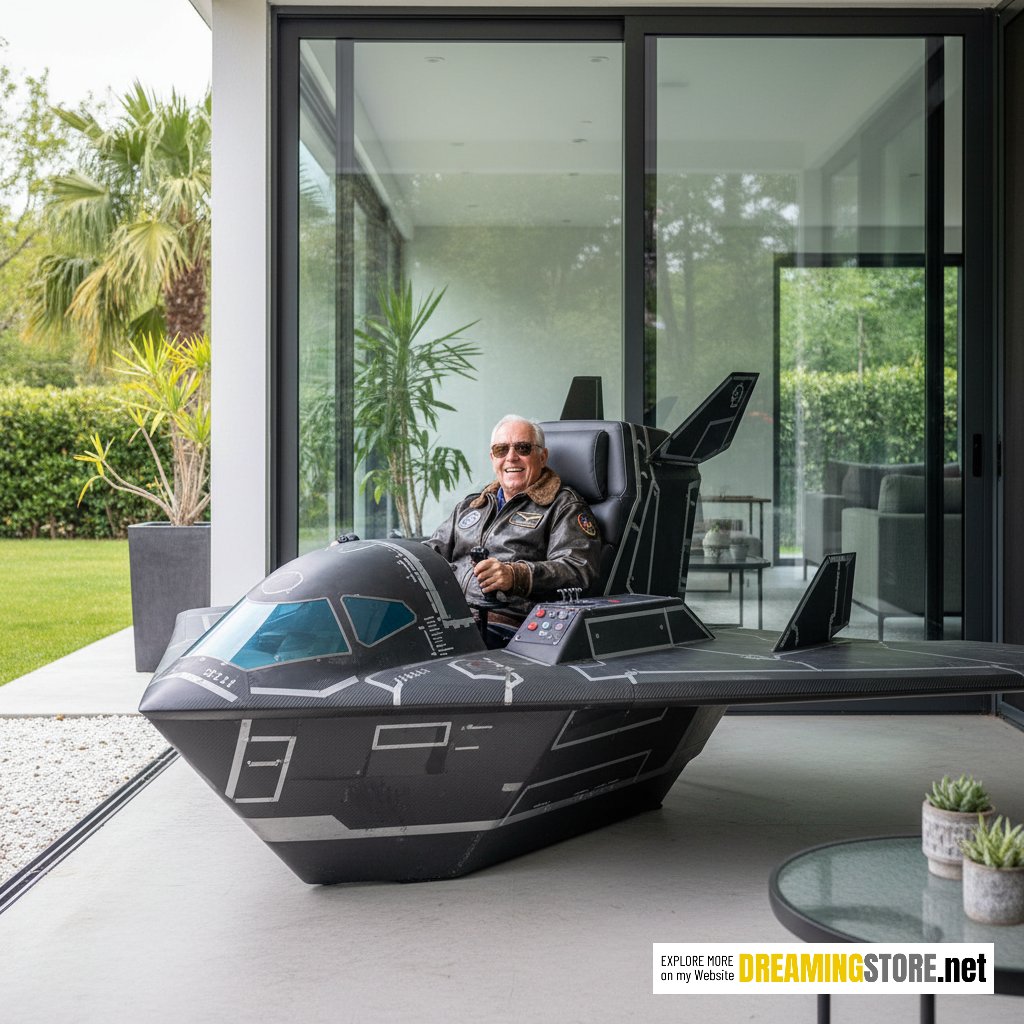 fighter aircraft recliner