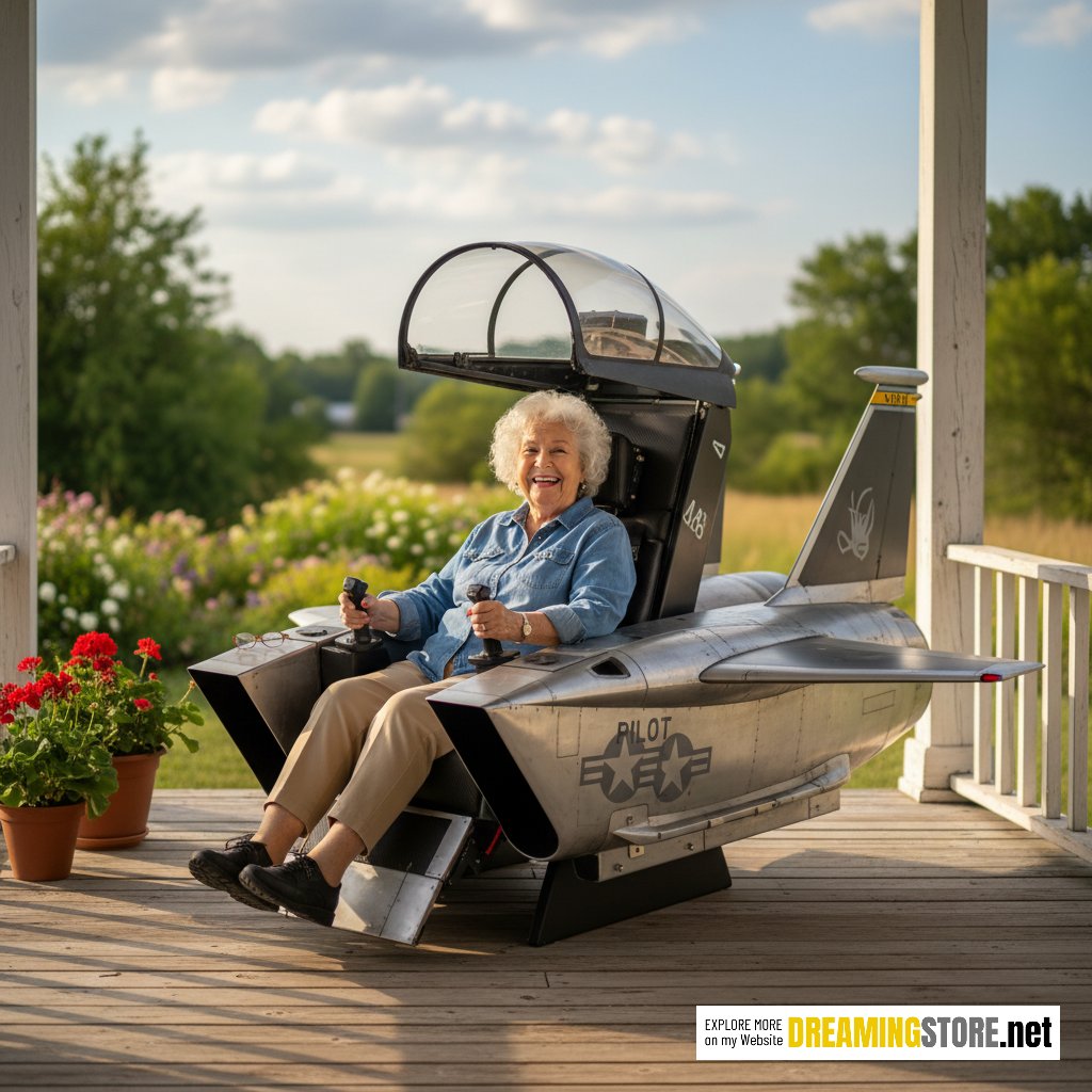 fighter jet recliner