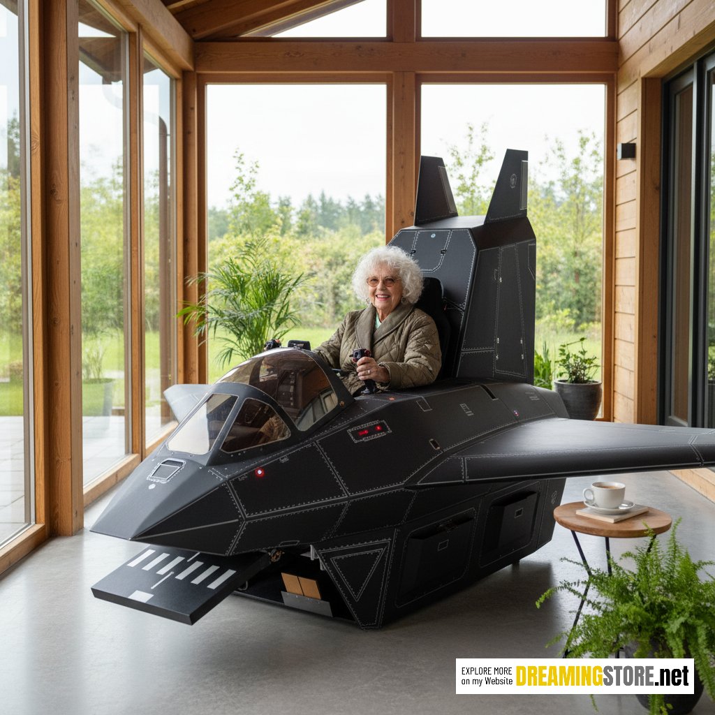 fighter jet recliner