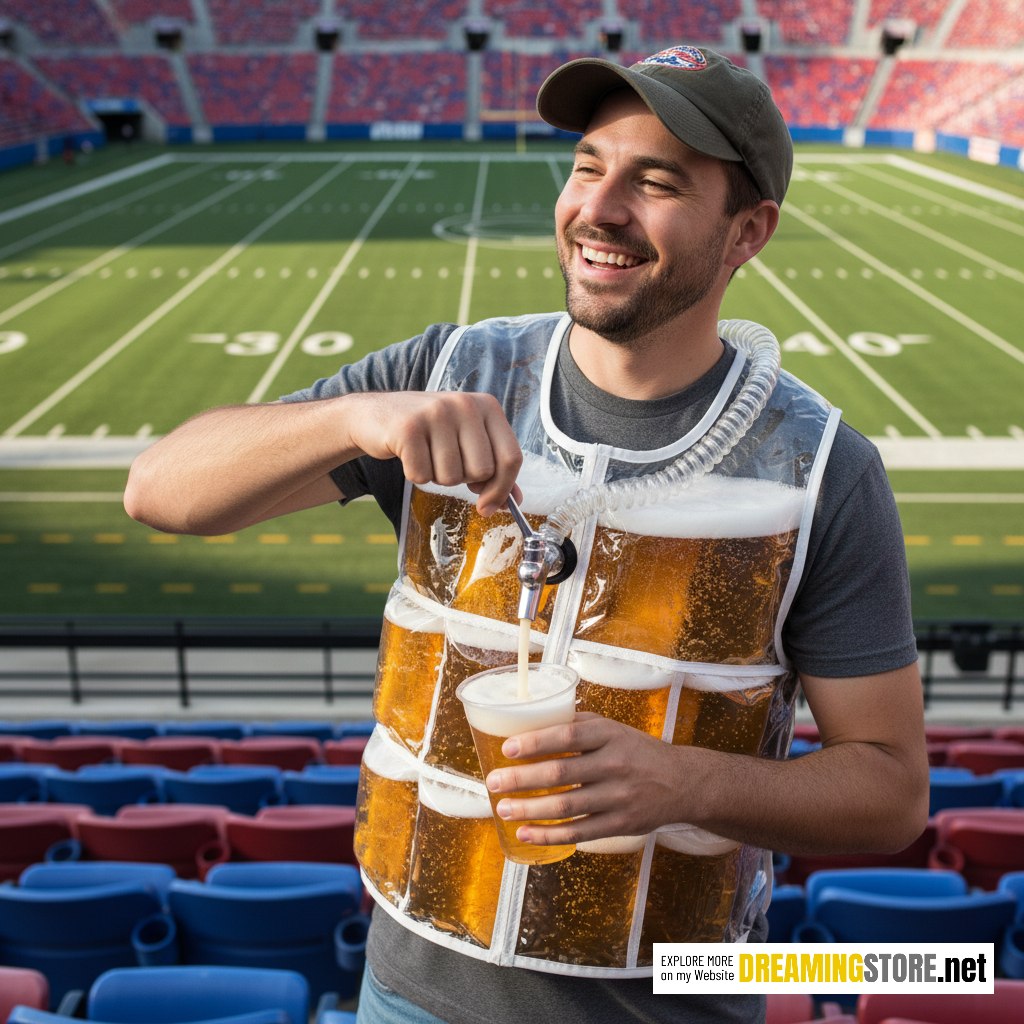 transparent beer jackets