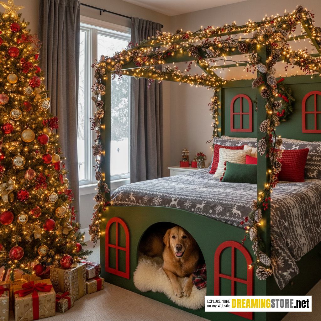 Christmas Bed for Humans and Pets