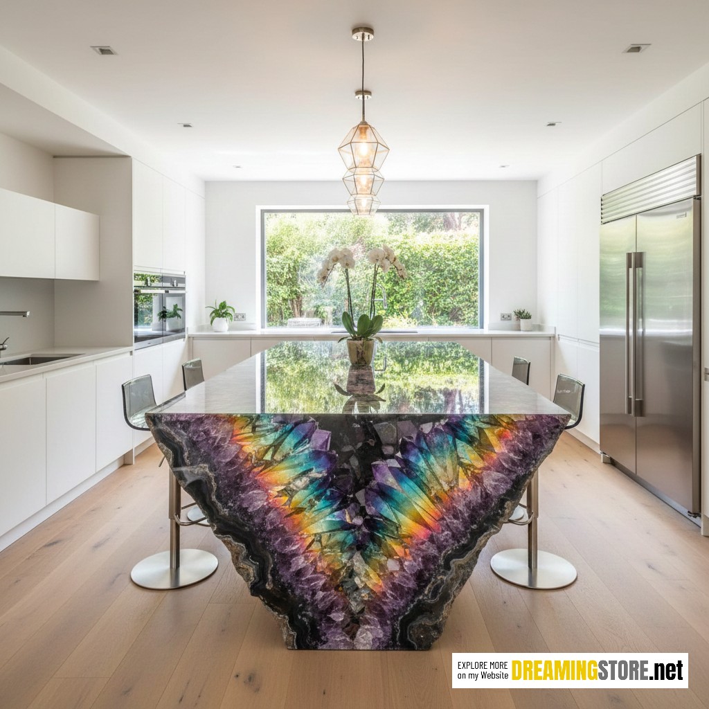 Crystal Kitchen Island