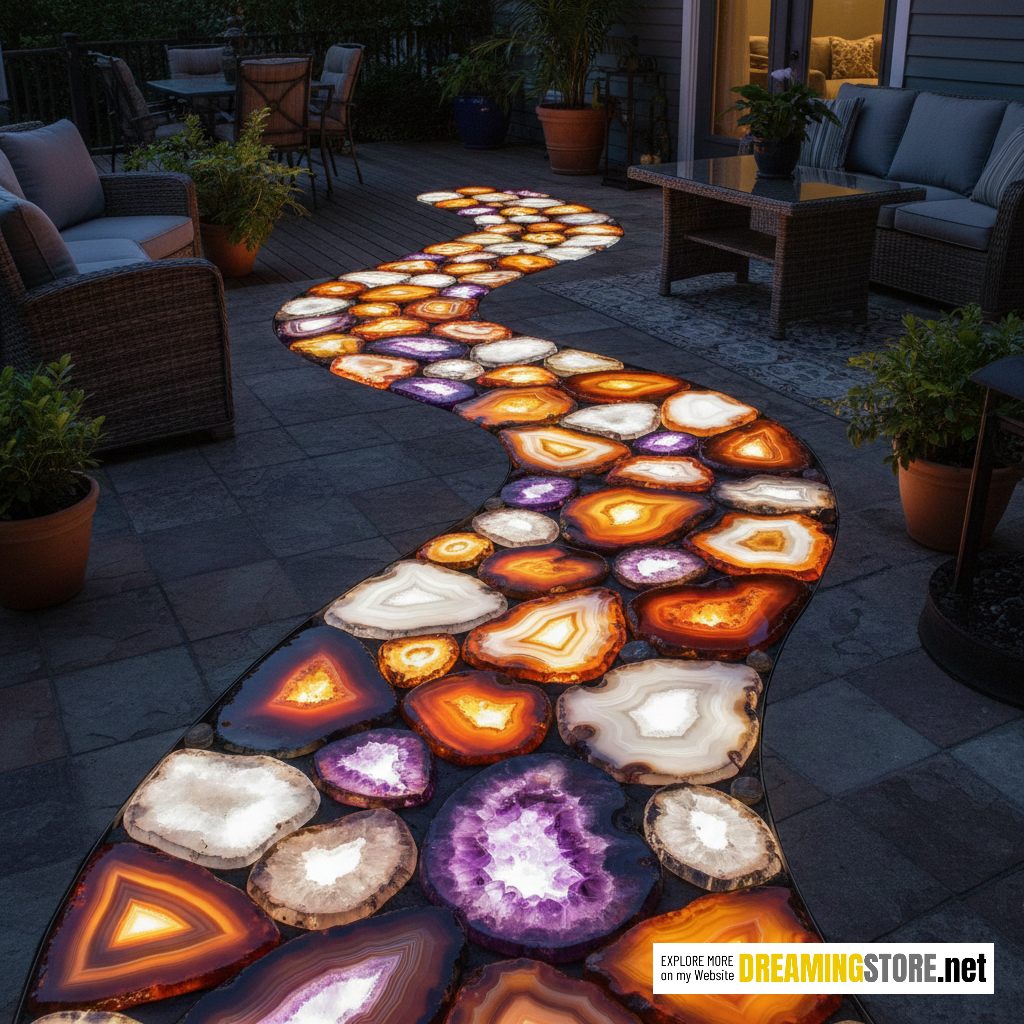 Gemstone Walkway