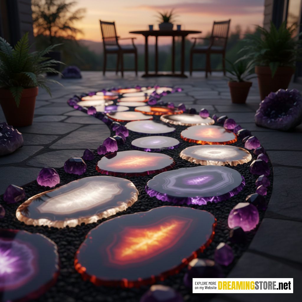 Gemstone Walkway