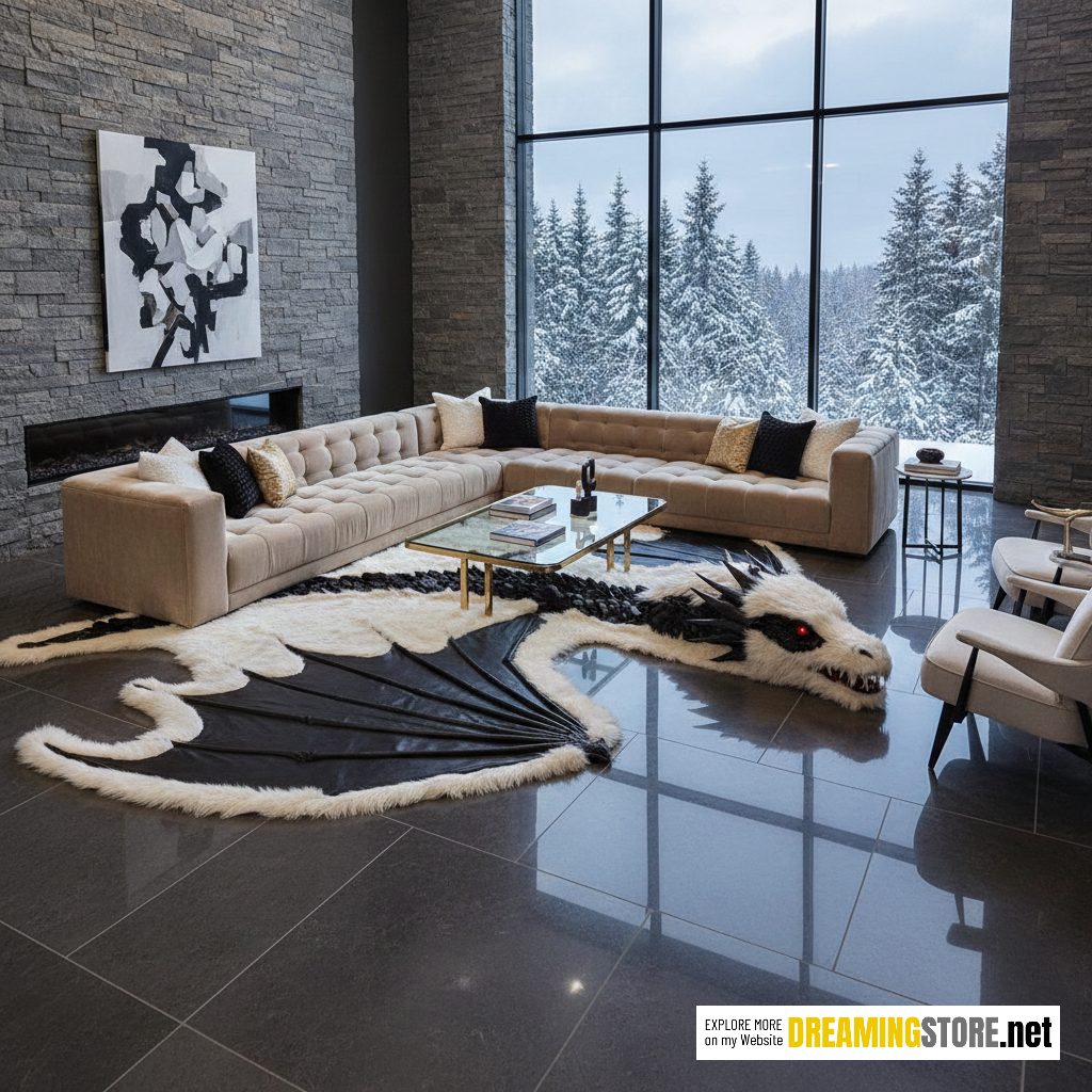 Dragon Fur Rug