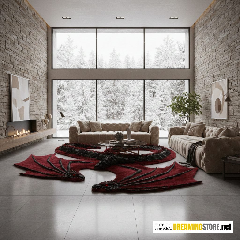 Dragon Fur Rug
