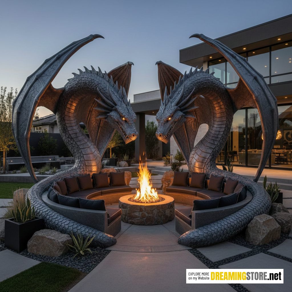 Dragon Patio Fire Table