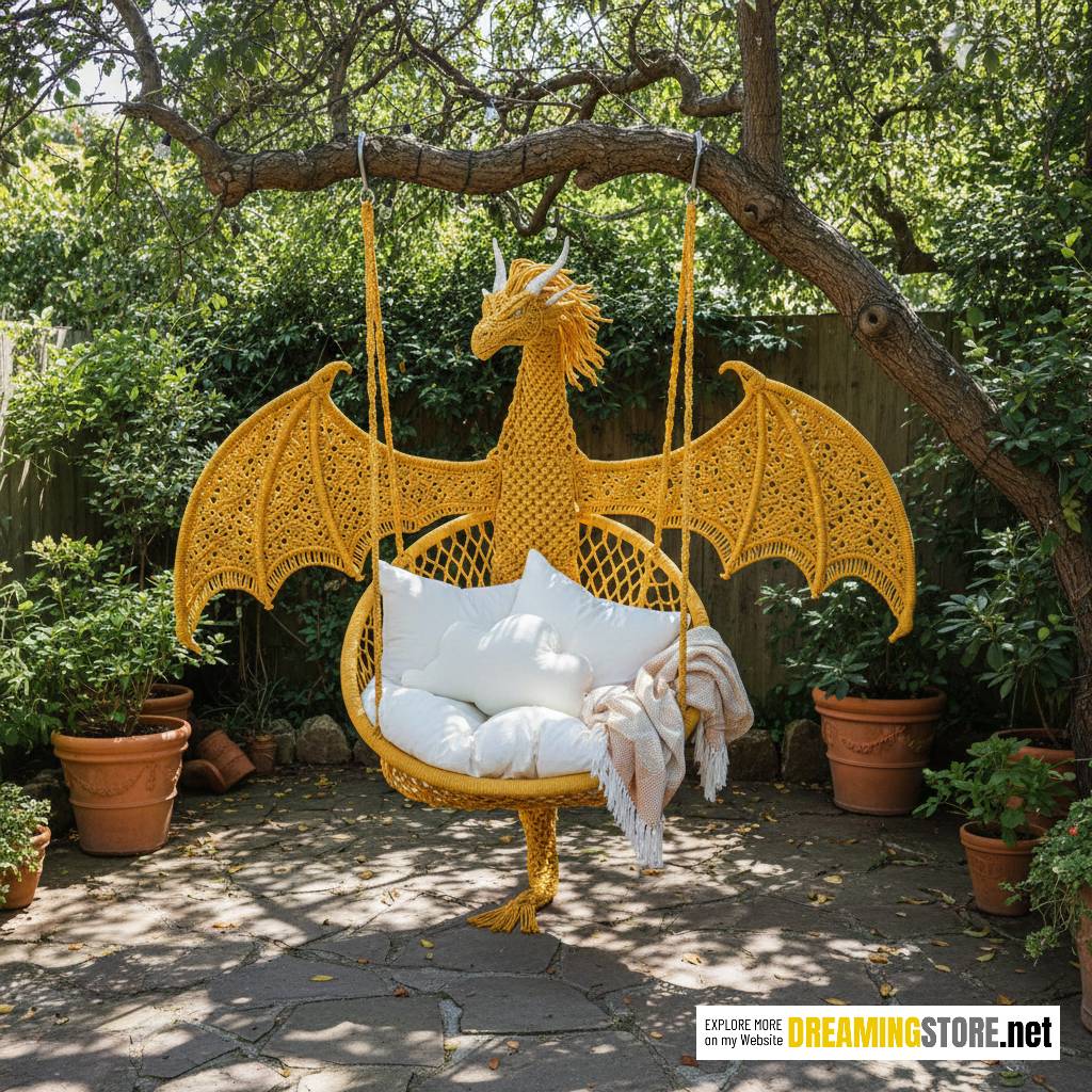Crochet Dragon Swing