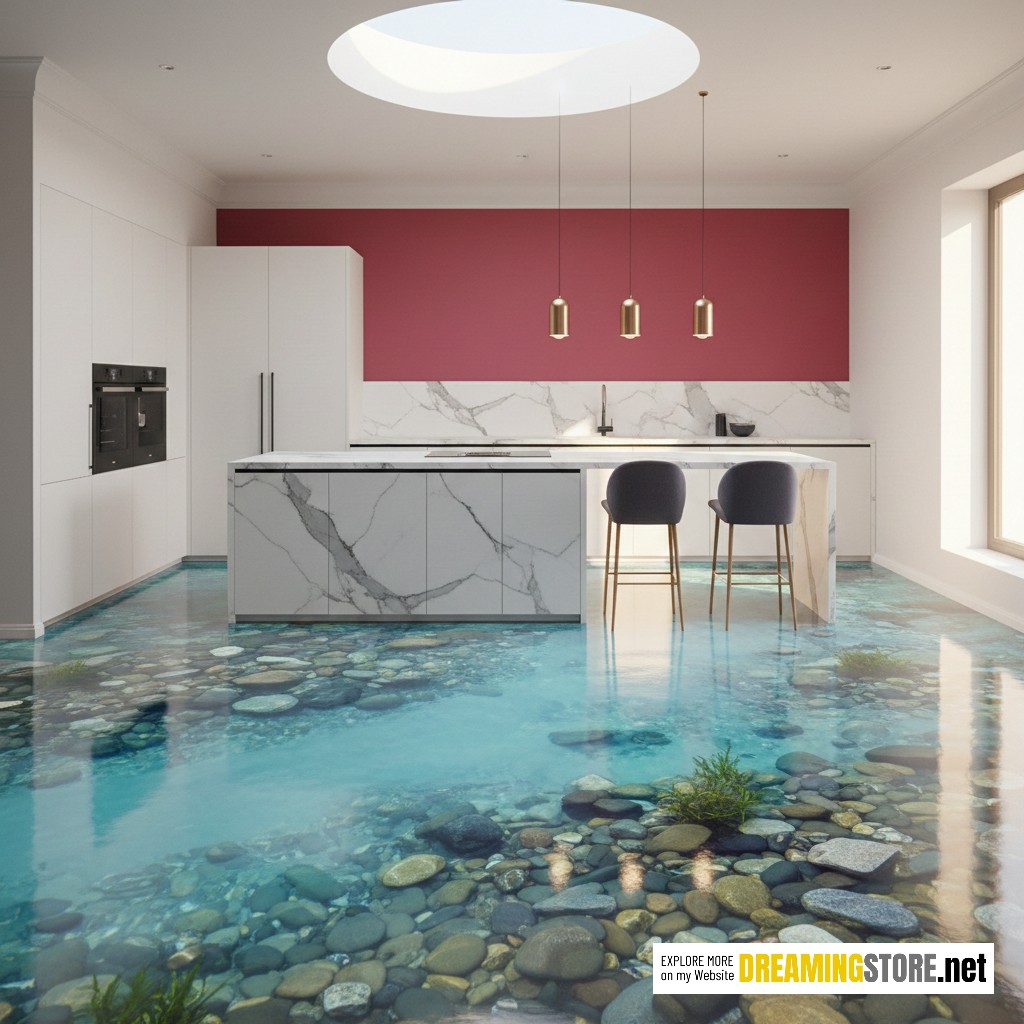 Incredible Epoxy River Flooring