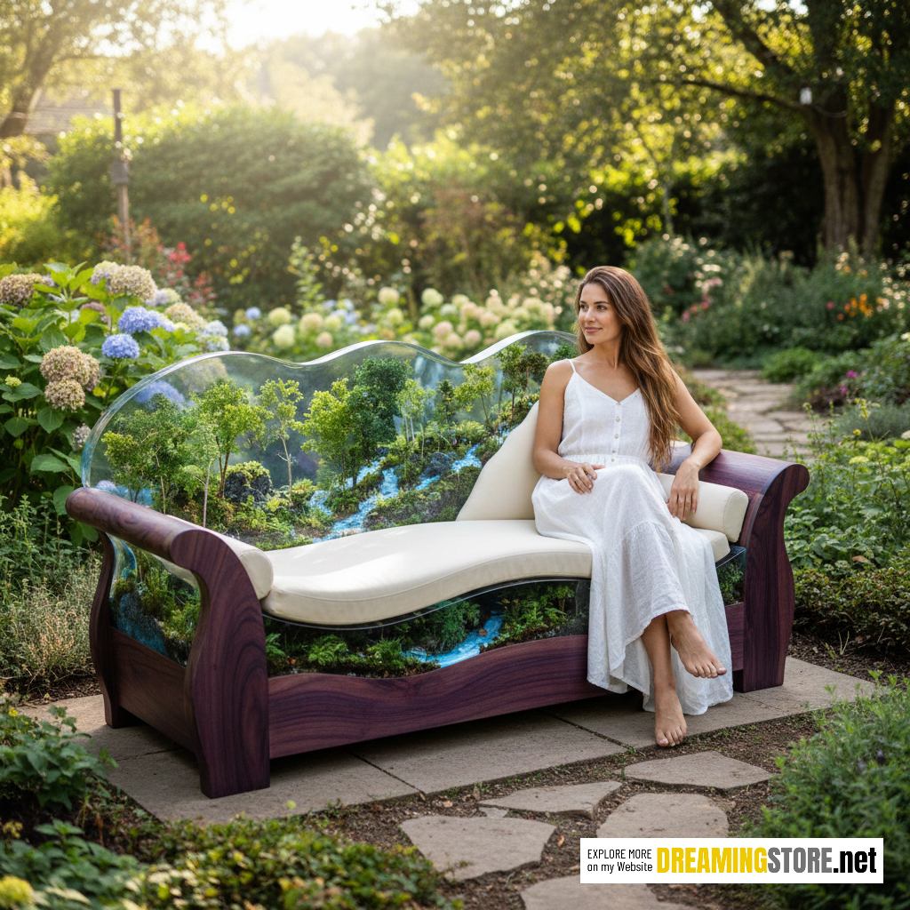 Nature Scene Epoxy Sofas