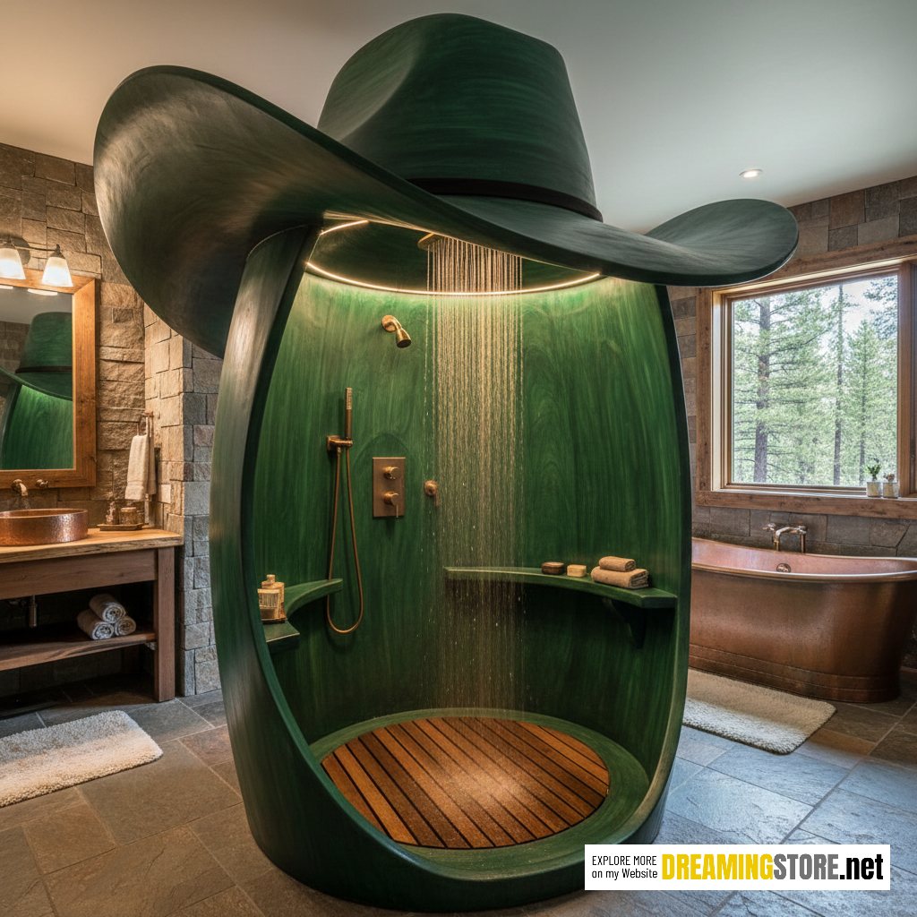 Wooden Cowboy Showers