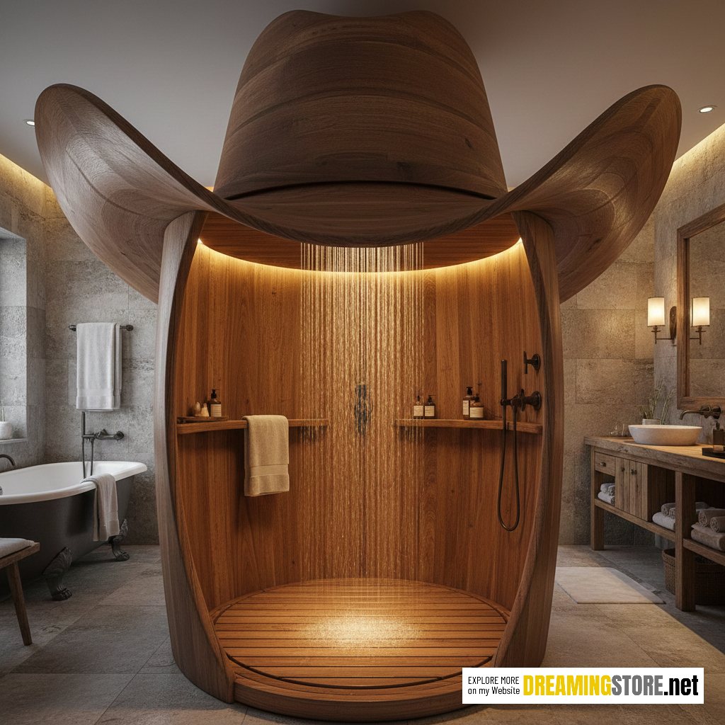 Wooden Cowboy Showers