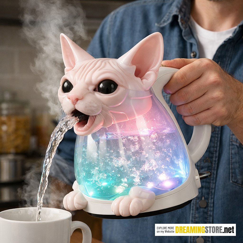 Cat-Shaped Kettle