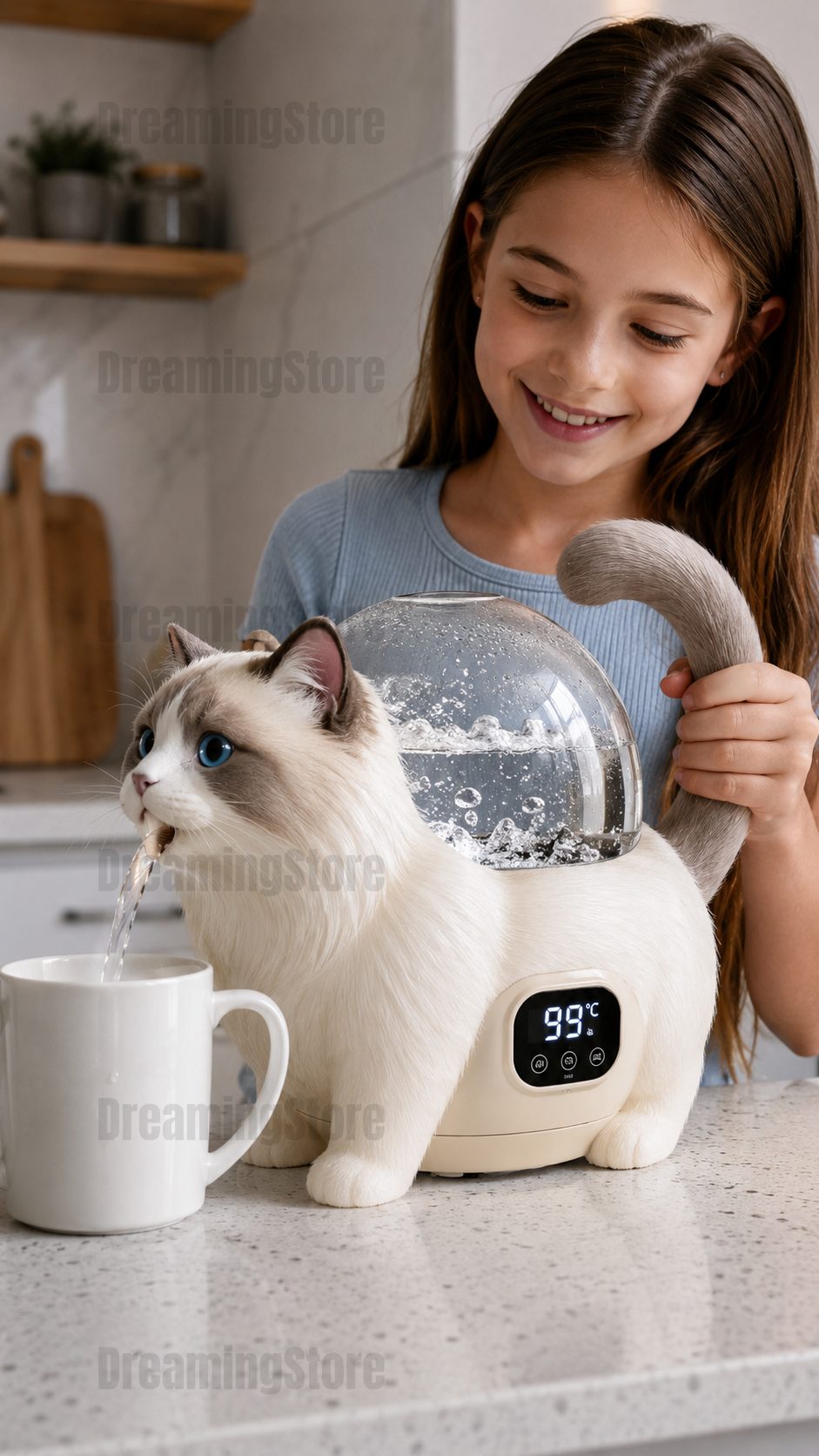 cat-shaped kettle