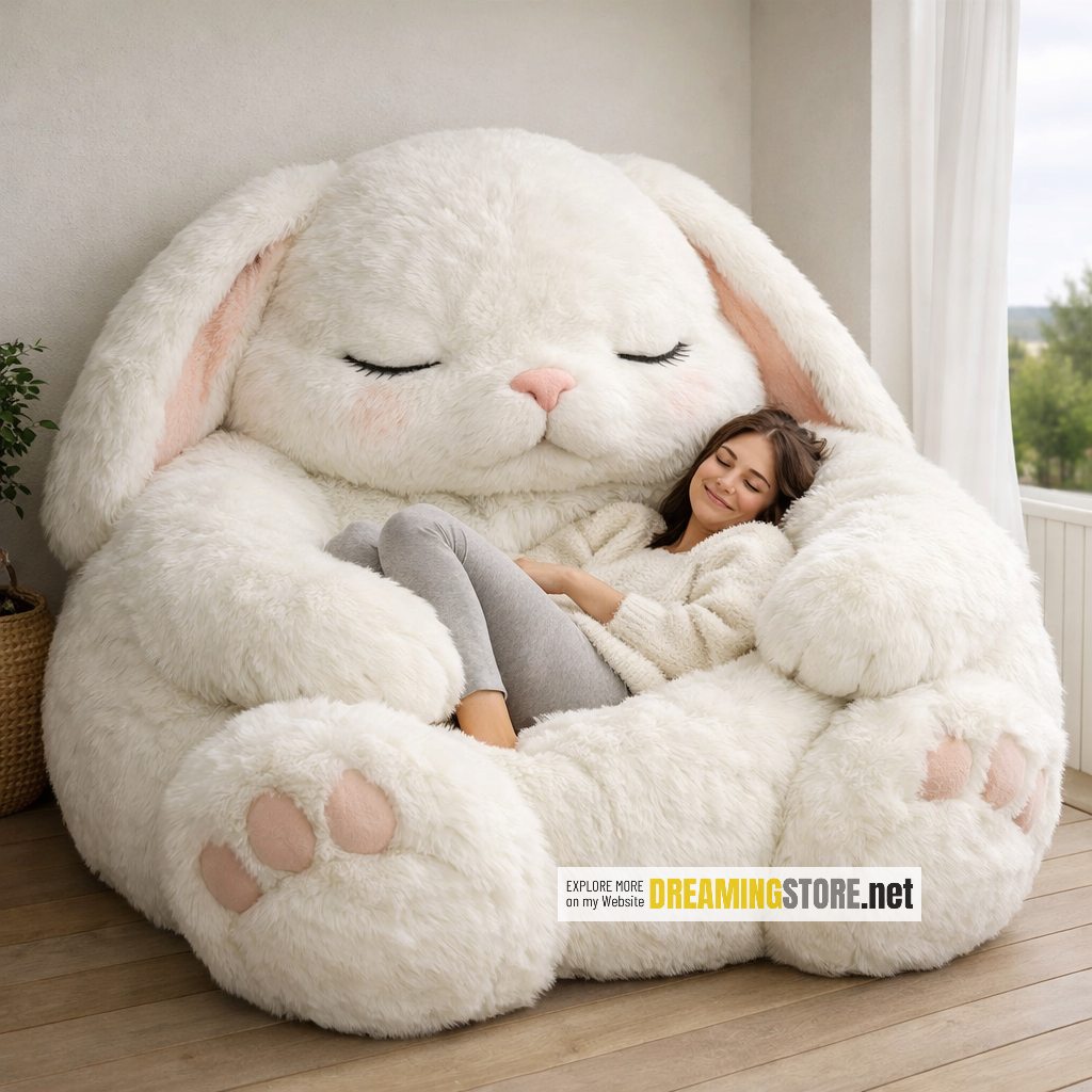 Bunny Shaped Bean Bags