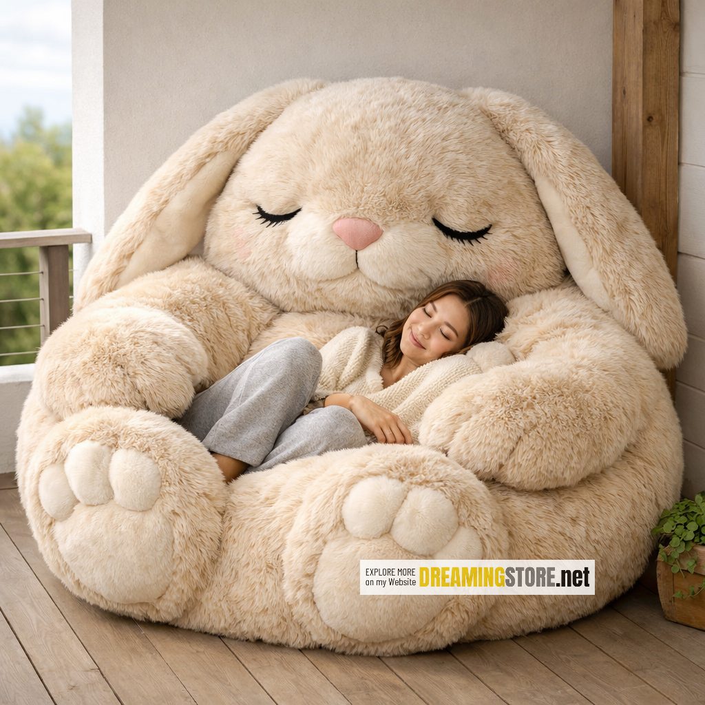 Bunny Shaped Bean Bags