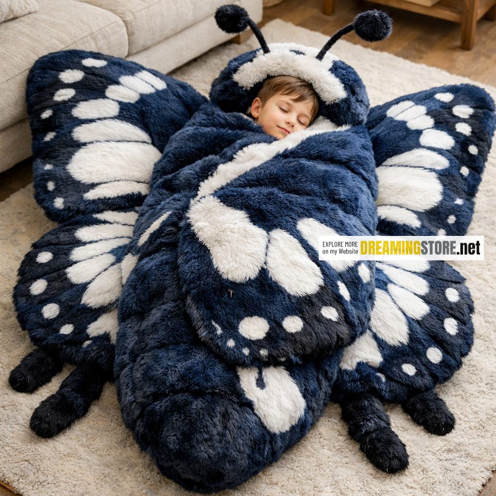 Fluffy Butterfly Sleeping Bags