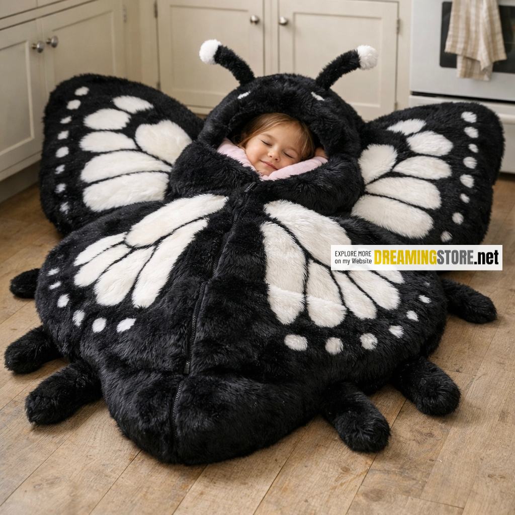 Fluffy Butterfly Sleeping Bags