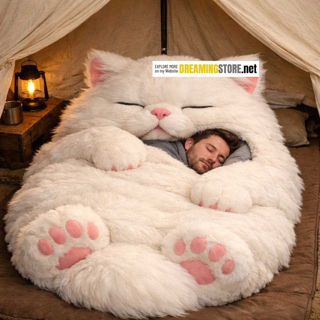Fluffy Cat Sleeping Bags