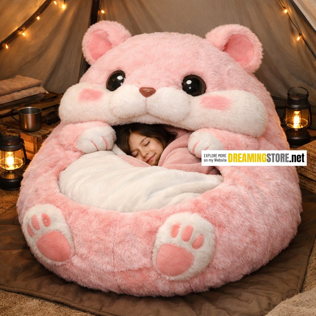 Hamster Shaped Sleeping Bag