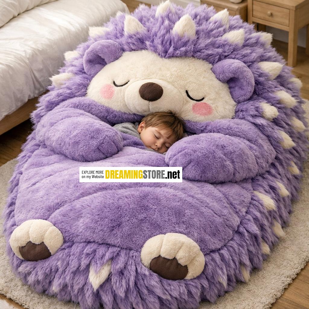 Hedgehog Shaped Sleeping Bag